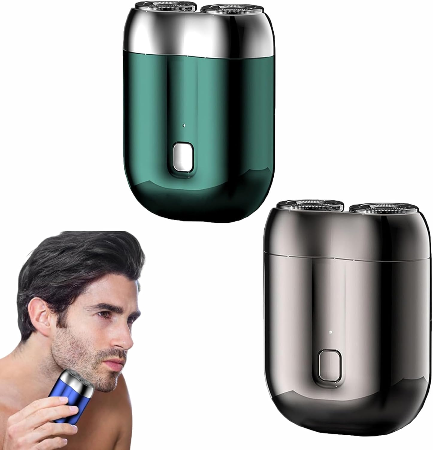 Peonly Electric Razor, Peony Shaver, Peonly Waterproof Electric Razor, New Model Mini Dual-Head