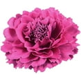 thumbnail image 1 of Peony Fabric Flower Brooches Oversize Lapel Pins Extra Big Brooch Delicate Dancing Party Prom Wedding Charm Banquet Dress Suit Guest Corsage Accessories Gifts Dancer Large Hairpin Clip 110mm, 1 of 6