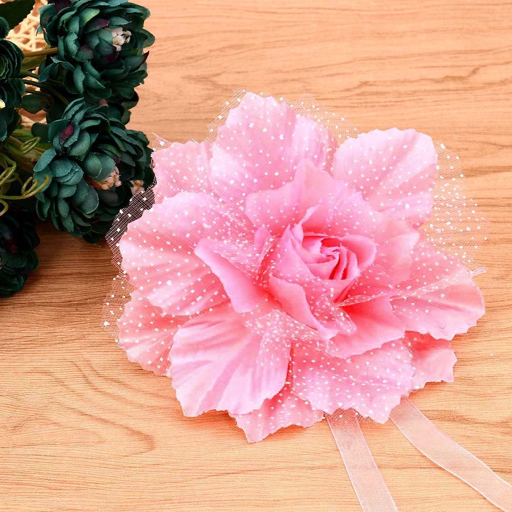 Peony Flower Curtain Clipon Tie Backs Holdback Tieback Holder Panel 36