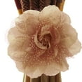 Peony Flower Curtain Clipon Tie Backs Holdback Tieback Holder Panel Curtains under 10 Shower