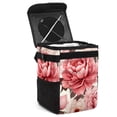 thumbnail image 1 of Peony Foldable Car Garbage Can with Lid - Leak-proof Mini Trash Can, Hanging Storage Bag for Auto, 1 of 6