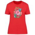 thumbnail image 1 of Peony Ikebana T-Shirt Women -Image by Shutterstock, Female Medium, 1 of 2