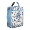 thumbnail image 1 of Peony Insulated Lunch Bag Box Student Reusable Lunch Tote Bag Lightweight Cooler Tote Bag Picnic Travel, 1 of 6
