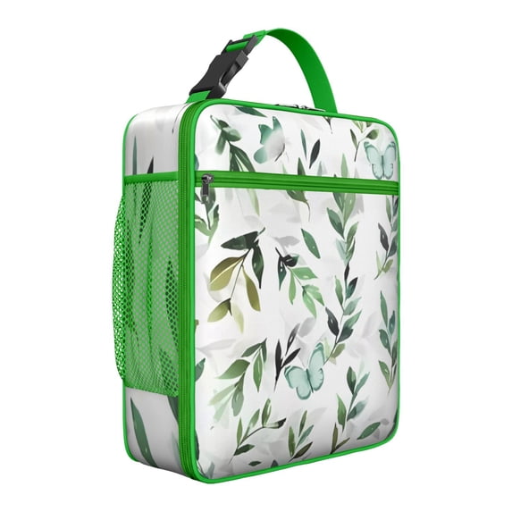 Peony Insulated Lunch Box Men Reusable Lunch Tote Bag Lightweight Lunch Box Containers Picnic Beach