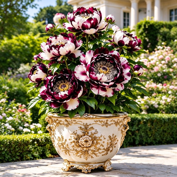 Peony, Low Maintenance - Easy Grow - Ideal for Beds Borders, Plant Pots & Planters