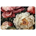 thumbnail image 1 of Peony Non-Slip Polyester Office Rugs: Machine Washable Game Mat and Door Carpet, 1 of 6