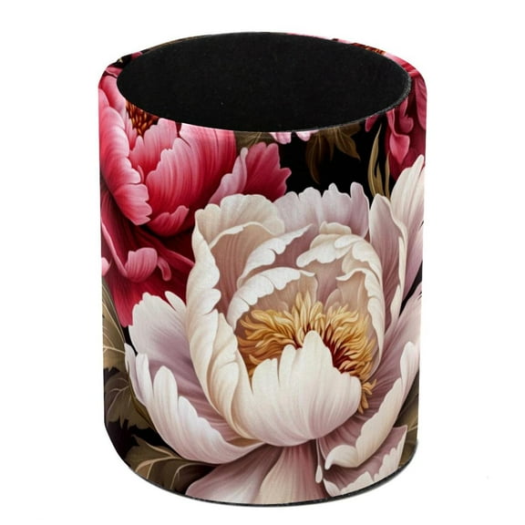 Peony Pen Holder Stand Cup Pencil Holder Organizer Makeup Brush Holders for Home Office Desk