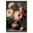 thumbnail image 1 of Peony Rhapsody Canvas Print Floral Art Prints by Art Remedy, Silver Frame, 16 x 24, 1 of 7