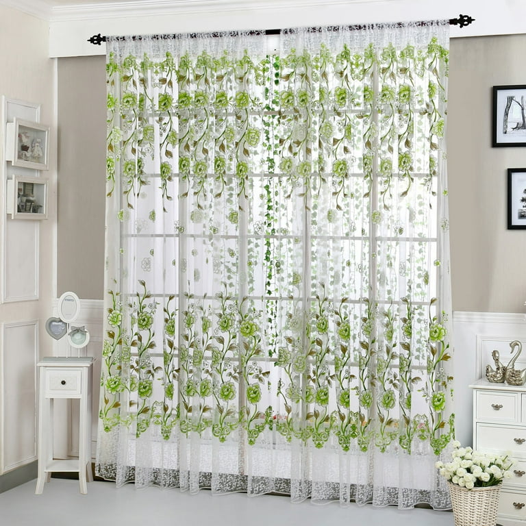 Peony Sheer Curtain Tulle Window Treatment Voile D Valance 1 Panel Fabric 84 Curtains 2 Panels Extra Wide Big Shower Sound Proof For Doorway 63 Inch Long Com