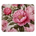thumbnail image 1 of Peony Square Desk Mat Mouse Mat Mouse Pad, 8.3x9.8 Inch, Non-Slip Rubber Bottom, Printed, Suitable for Office and Gaming, 1 of 6