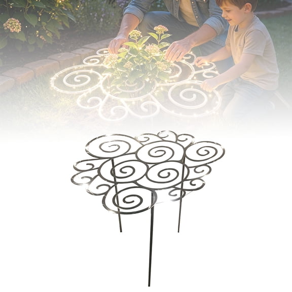 Peony Support Ring Garden Plant Stake Heavy Duty Metal Flower Support Cage For Outdoor Garden Spring
