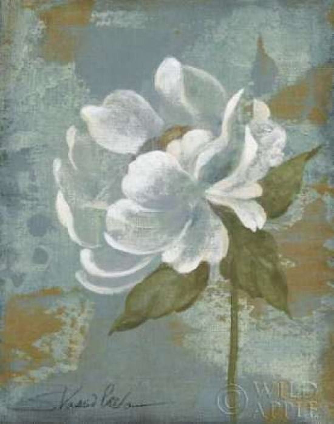 Peony Tile II - Wag Canvas Art - Silvia Vassileva (22 x 28)