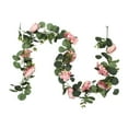 Peony Vine Wedding Home Decor Hydrangea Leaf Flower Vine Door Hanging