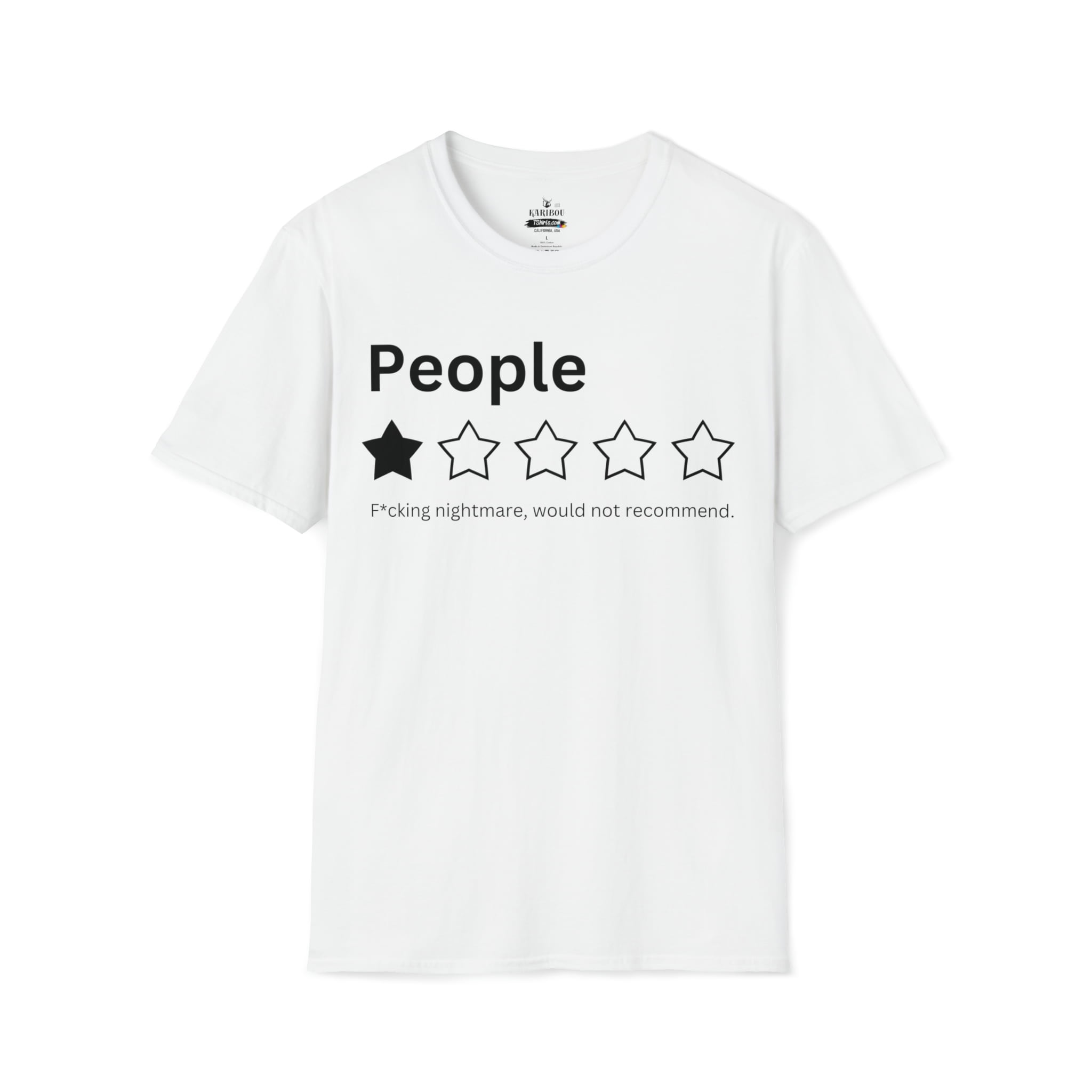 One star shirt sales