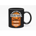thumbnail image 1 of People Are Like Basketball, Black 11oz Ceramic Mug, 1 of 5