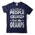 thumbnail image 1 of People Call Me Gramps Shirt Grandfather Shirt Grandpa Gifts Mens Grandpa Shirt Gramps Shirt (3X-Large Navy Blue), 1 of 6