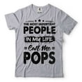 thumbnail image 1 of People Call Me Pops Shirt Pops Shirt Pops Gift Grandpa Shirt Papa Shirt Grandfather Gifts (XX-Large Grey), 1 of 6