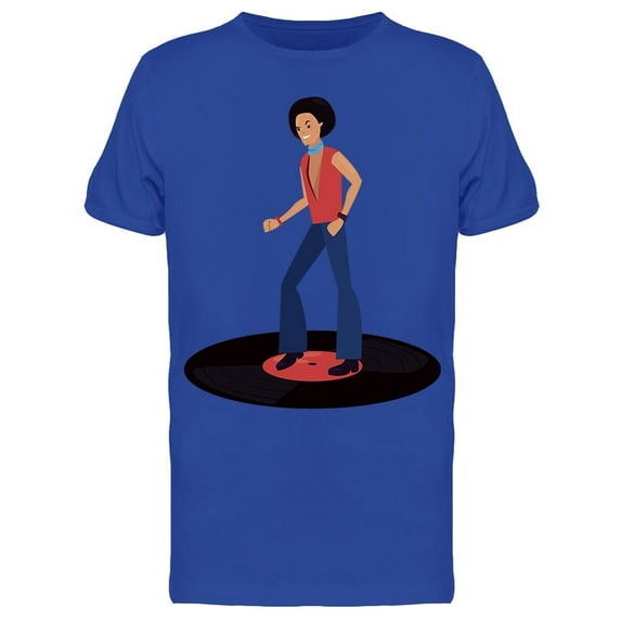 People Dancer Funk T-Shirt Men -Image by Shutterstock, Male Small