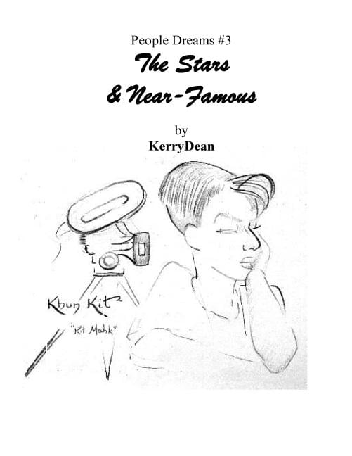 People Dreams #3: Stars & Near-Famous: An Adult Coloring Book for Faces & Places