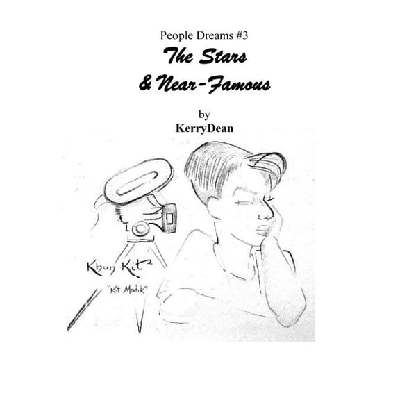 People Dreams: People Dreams #3 : Stars & Near-Famous: An Adult Coloring Book for Faces & Places (Series #3) (Paperback)