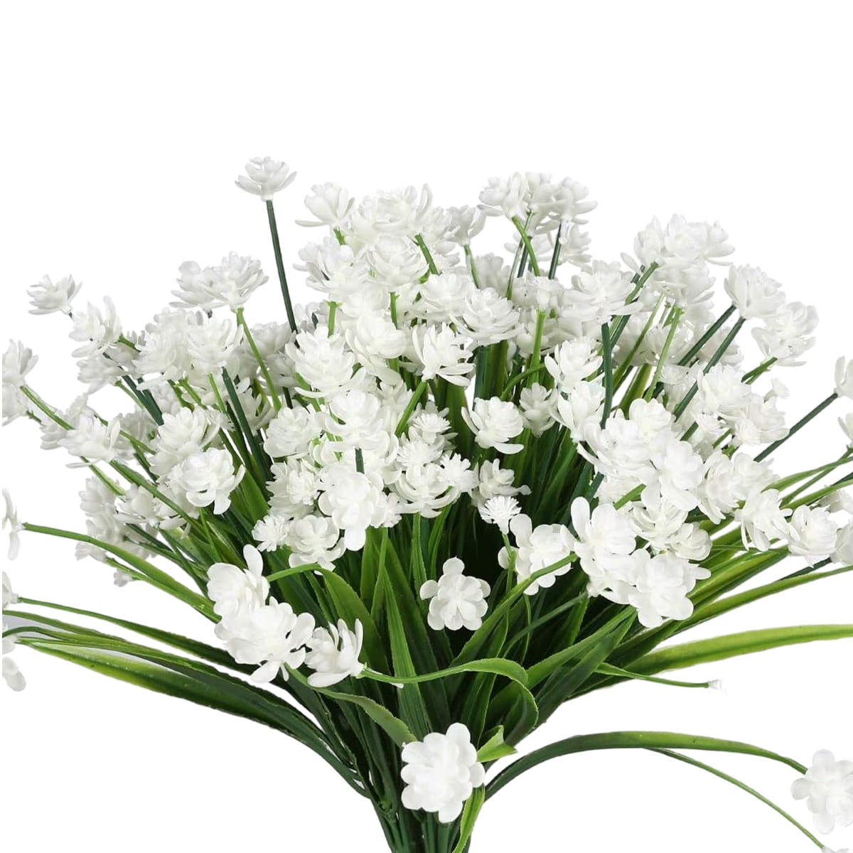 People Fake Flowers, Artificial Outdoor Plastic Plants Uv Resistant ...