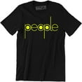 thumbnail image 1 of People Funny Printed Slogan Design Joke Meme Hipster Gift Men's T-Shirt, 1 of 4