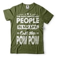 thumbnail image 1 of People In My Life Call Me Pow Pow Shirt Grandfather Gift Grandfather Shirt Grandpa Gift Ideas (3X-Large Military Green), 1 of 6