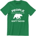 thumbnail image 1 of People In Sleeping Bags Are Like Soft Tacos Funny Camping Men's Tee Shirt, 1 of 4