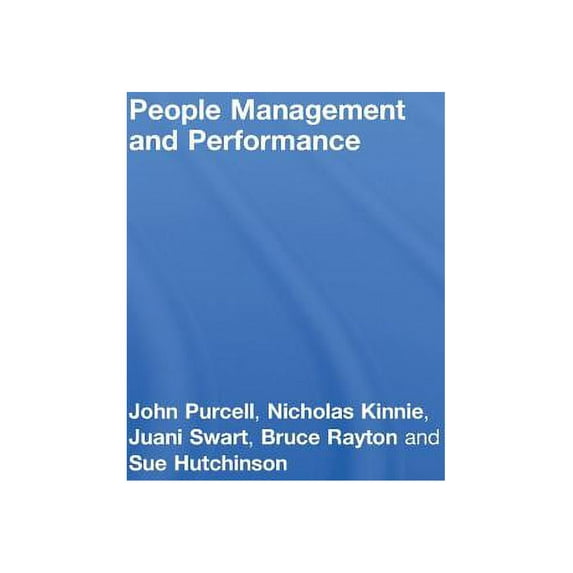 People Management and Performance, (Hardcover)