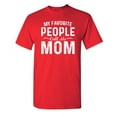 thumbnail image 1 of People Mom Sarcastic Humor Graphic Novelty Super Soft Ring Spun Funny T Shirt, 1 of 3