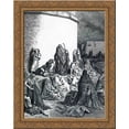 thumbnail image 1 of People Mourn over the Destruction of Jerusalem 24x20 Gold Ornate Wood Framed Canvas Art by Gustave Dore, 1 of 2