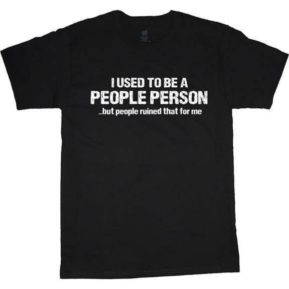 People Person Funny T-shirt Men's Big and Tall Graphic Tee