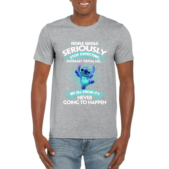 People Should Seriously Stop Expecting Normal From Me Funny T-Shirt, for men & women, up to size 5XL