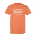 thumbnail image 1 of People Who Think They Know Everything Christmas Apparel Adult Humor Novelty Sarcastic Premium Tshirt Xmas Holiday Anniversary Gift Hilarious Funny Saying Graphic Tees, 1 of 5