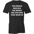 thumbnail image 1 of People Who Run The World T-Shirt | White Tee Gift, 1 of 5