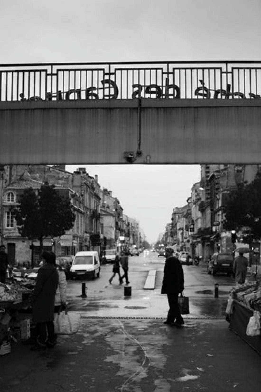 People in a market Marche des Capucins Bordeaux Gironde Aquitaine France Canvas Art - Panoramic Images (24 x 36)