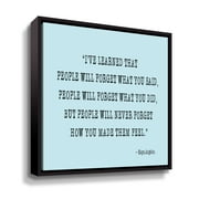 People lll Gallery Wrapped Floater-framed Canvas