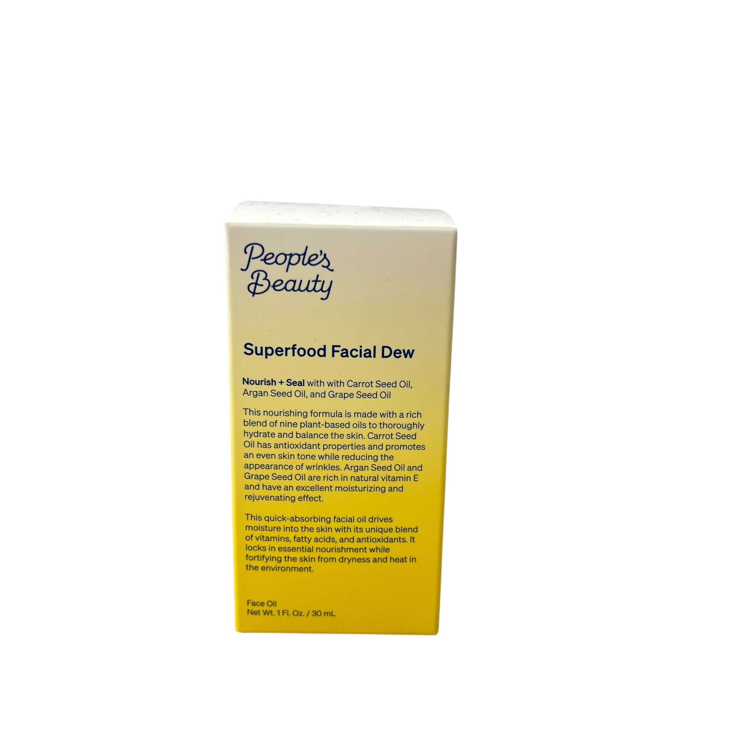 People's Beauty Superfood Facial Dew Face Oil 1 fl oz