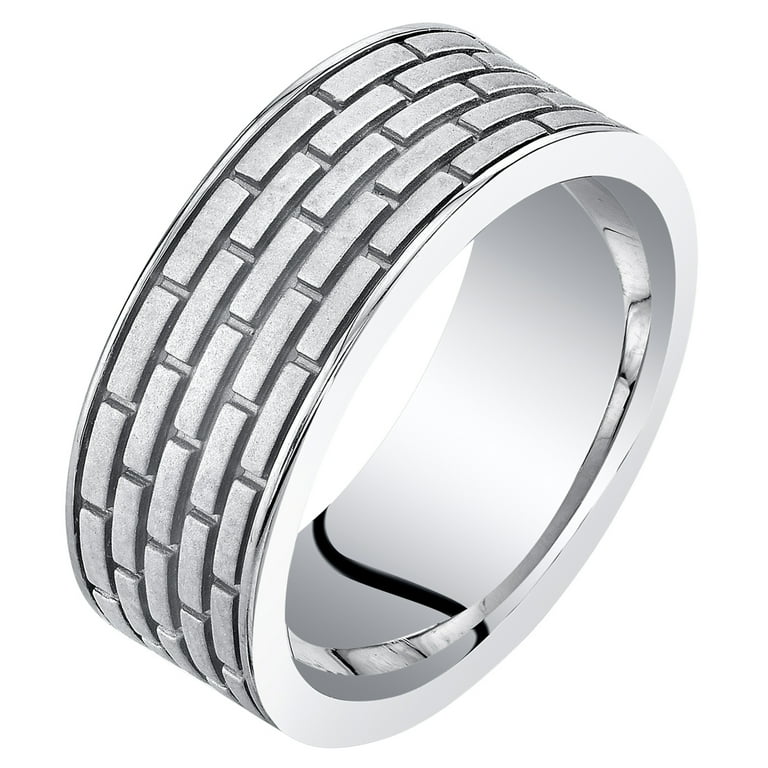 Mens Peora buying 14k Diamond Wedding Band