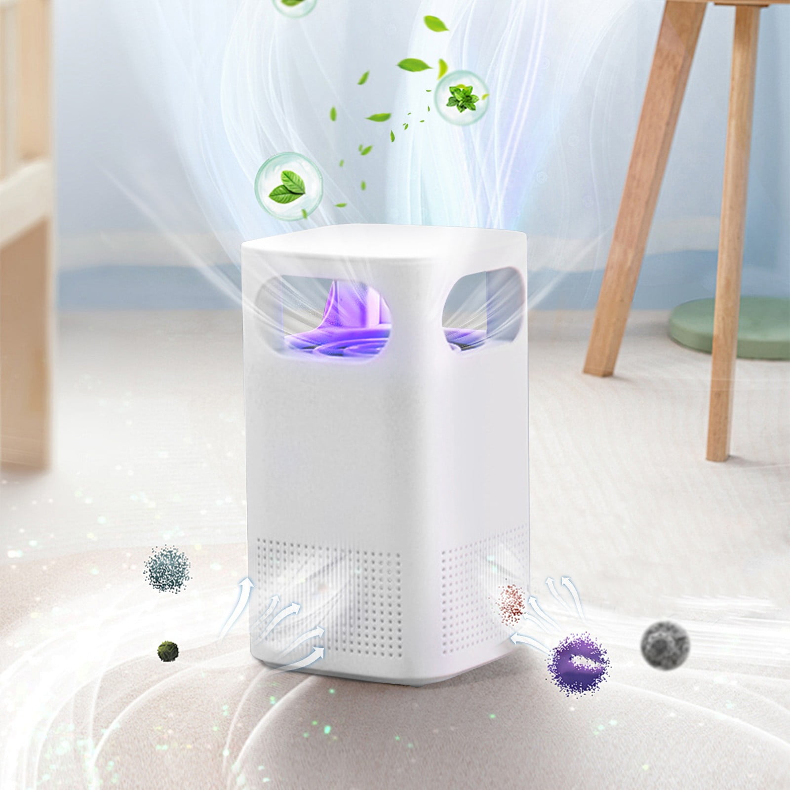Peorpel 4575 sq ft Smart Air Purifier, HEPA 13 & Activated Carbon Air
