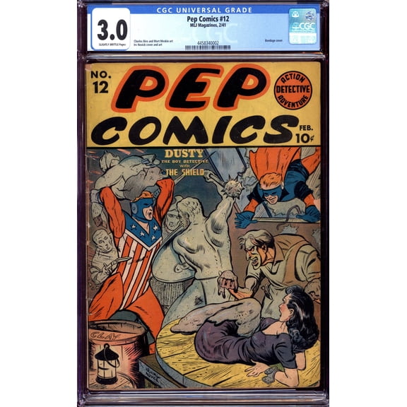 Pep Comics #12 - CGC 3 Comic Book