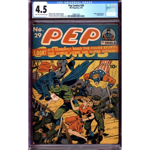 Pep Comics #29 - CGC 4.5 Comic Book