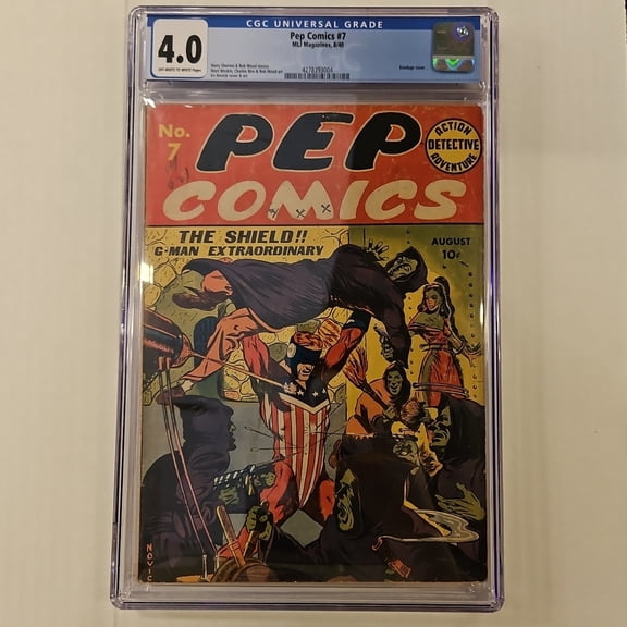 Pep Comics #7 - CGC 4 Comic Book