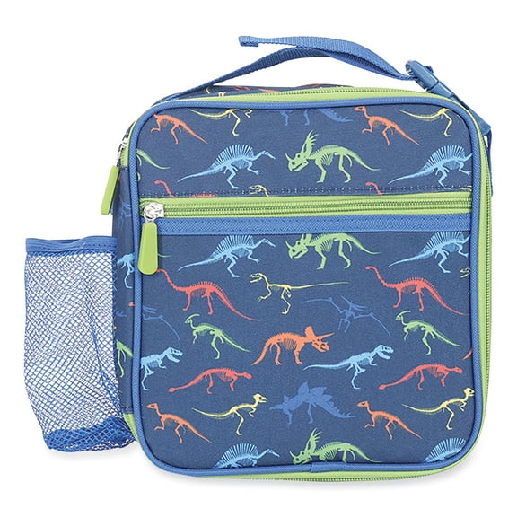 Pep Rally RLY60597 7.9 x 3.6 x 8.5 in. Lunch Bag with Dino Bones Design