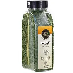 Pep and Zip Parsley Flakes/Perejil Picado, Great on Chicken, Salads, Non-GMO, Kosher, 2.5 oz
