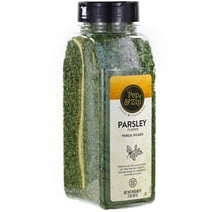 Pep and Zip Parsley Flakes/Perejil Picado, Great on Chicken, Salads, Non-GMO, Kosher, 3 oz - bonus size with 20% more!