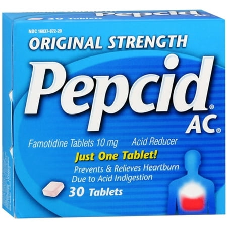 Pepcid AC Tablets 30 Tablets (Pack of 3)