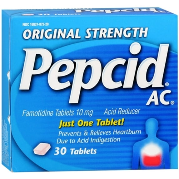 Pepcid AC Tablets 30 Tablets (Pack of 6)
