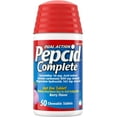 thumbnail image 1 of Pepcid Complete Dual Action Acid Reducer Berry - 50 Chewable Tablets, 1 of 1