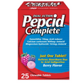 thumbnail image 1 of Pepcid Complete Dual-Action Antacid, Chewable Tablets, Berry Flavor, 25 Individually Sealed Packets, 1 of 6